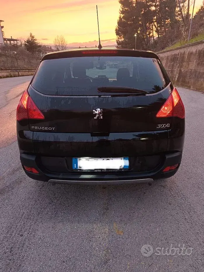 Usata Peugeot 3008 150 CV (110 kW) 2009 Nero Station wagon