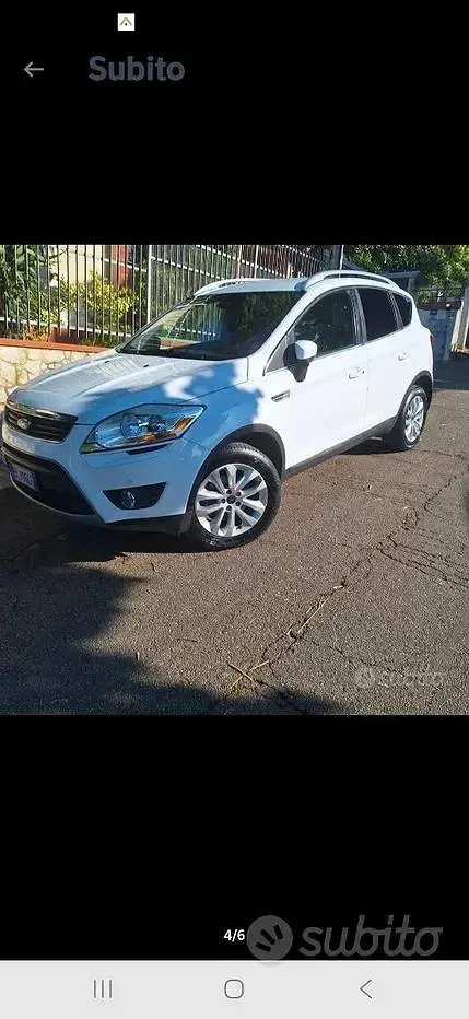 Usata Ford Kuga 163 CV (119 kW) 2012 Bianco SUV