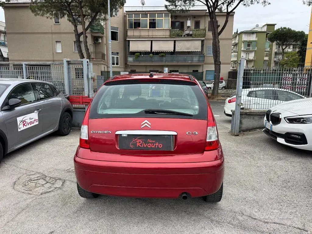 Usata Citroën C3 Style 68 CV (50 kW) 2010 Rosso Berlina