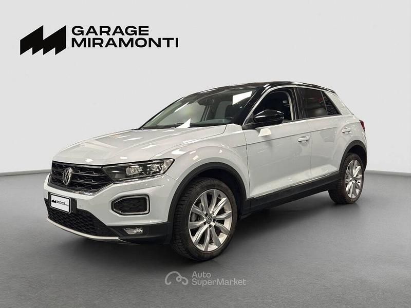 Usata VW T-Roc Advance 116 CV (85 kW) 2019 Bianco SUV