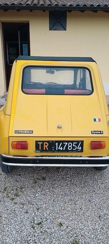 Usata Citroën Dyane 1970 Giallo Berlina