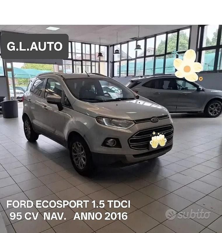 Usata Ford Ecosport Titanium 95 CV (69 kW) 2016 Grigio SUV
