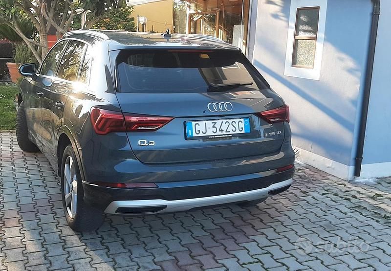 Usata Audi Q3 Advanced 150 CV (110 kW) 2021 Grigio SUV