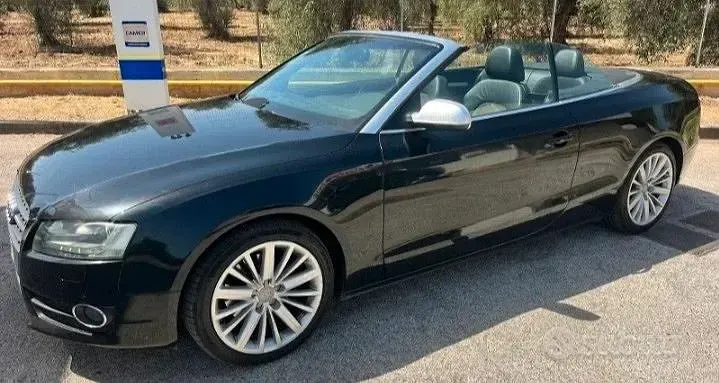 Usata Audi A5 Cabriolet 177 CV (130 kW) 2015 Nero Cabrio