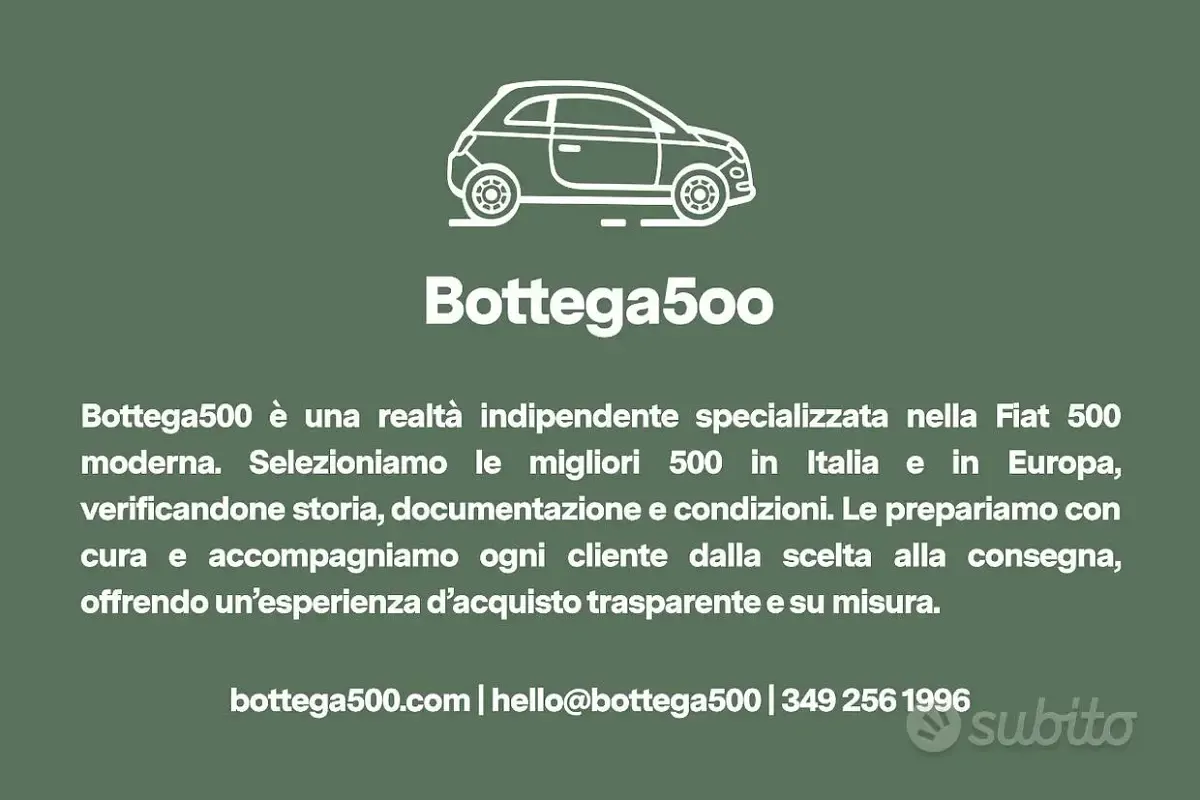 Usata Abarth 500 135 CV (99 kW) 2011 Grigio Berlina