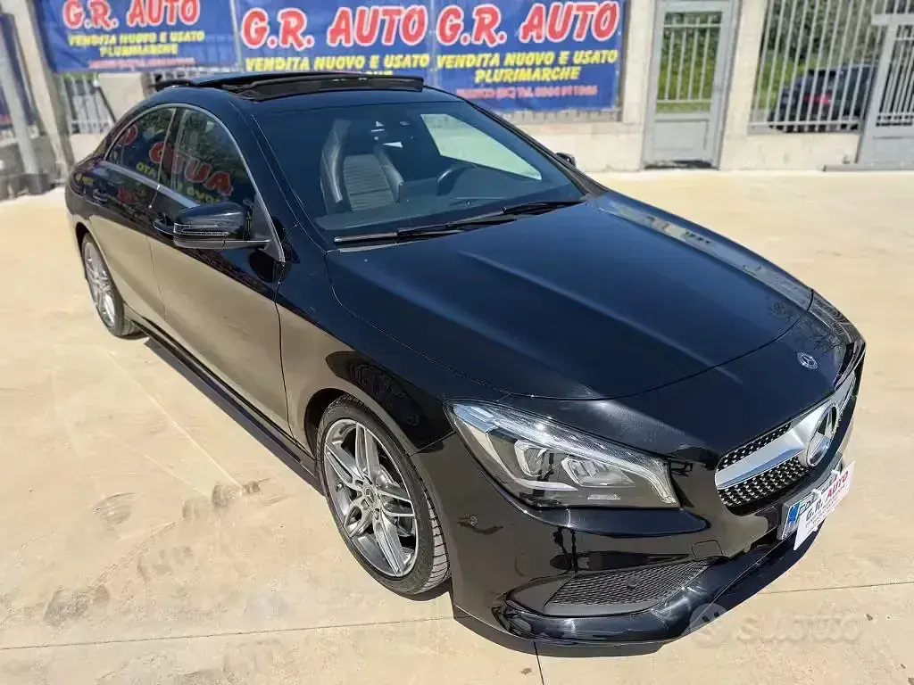 Usata Mercedes CLA220 Premium 177 CV (130 kW) 2018 Nero Berlina