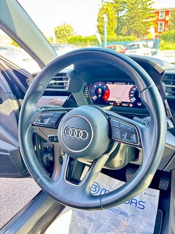 Usata Audi A3 150 CV (110 kW) 2023 Nero Berlina