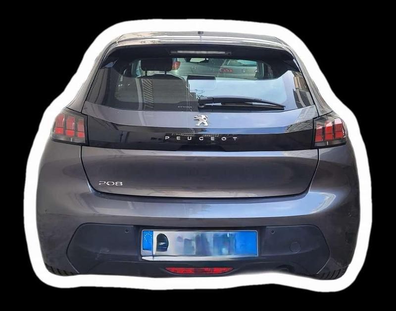 Usata Peugeot 208 Allure 75 CV (55 kW) 2021 Grigio Utilitaria