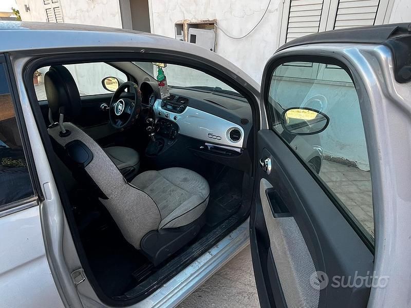 Usata Fiat 500 2009 Grigio Cabrio