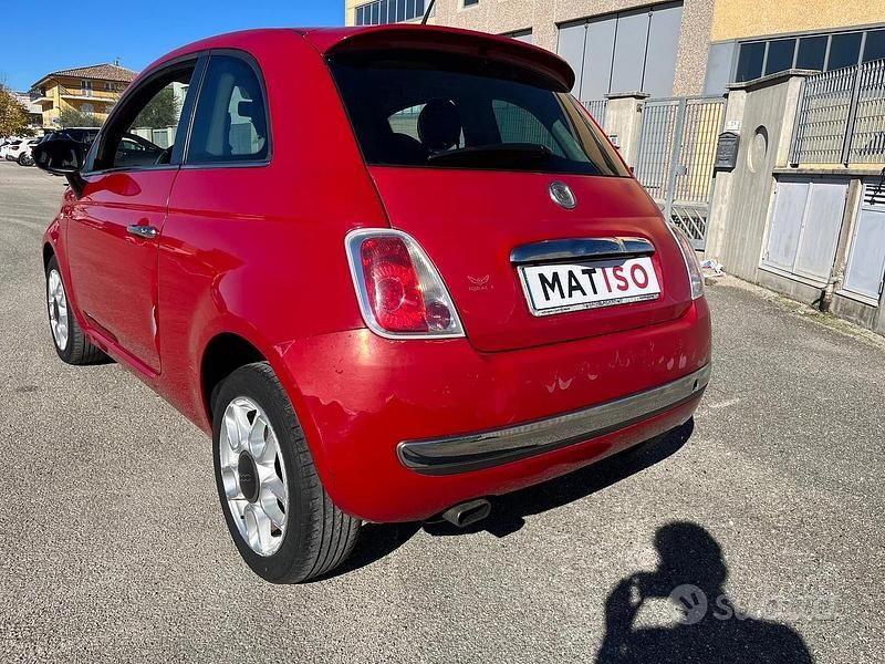 Usata Fiat 500 95 CV (69 kW) 2010 Rosso Berlina