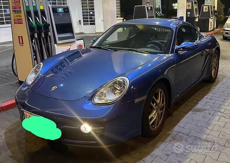 Usata Porsche Cayman 245 CV (180 kW) 2007 Blu Coupé