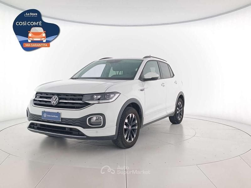 Usata VW T-Cross Sportline 110 CV (80 kW) 2022 Pure white SUV