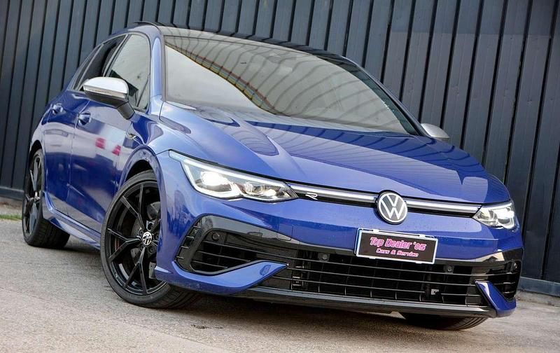 Usata VW Golf VIII R 320 CV (235 kW) 2022 Blu/azzurro Berlina