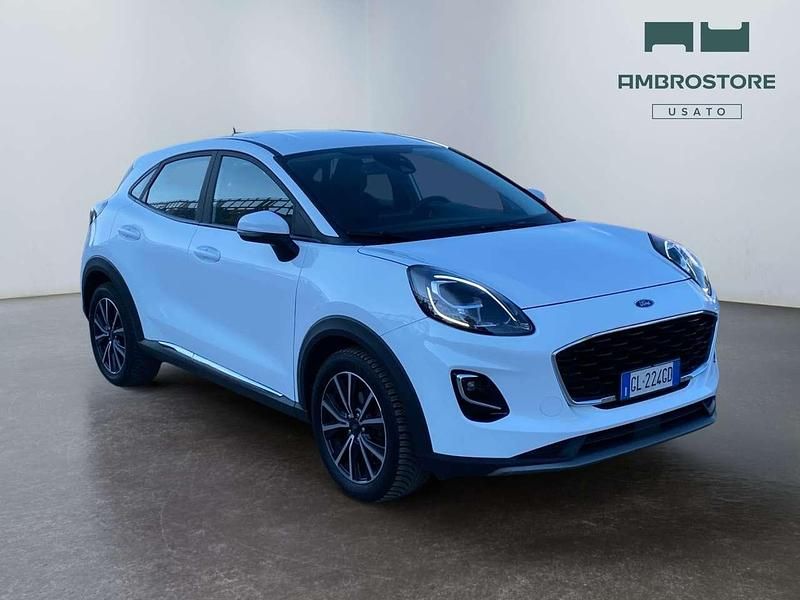 Usata Ford Puma Titanium S 125 CV (91 kW) 2022 Frozen white SUV