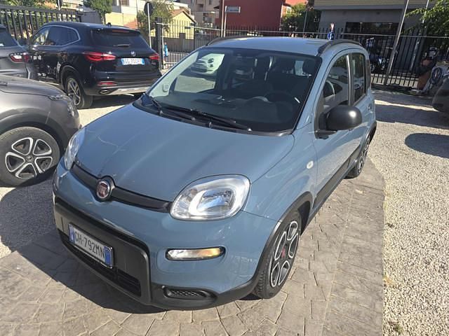 Usata Fiat Panda S 69 CV (50 kW) 2021 Azzurro Utilitaria