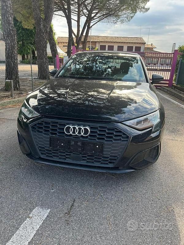 Usata Audi A3 150 CV (110 kW) 2020 Nero Berlina