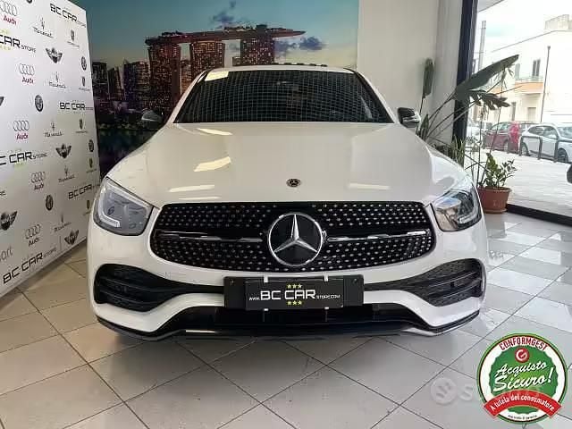 Usata Mercedes GLC220 AMG Line Premium Plus 194 CV (142 kW) 2023 Bianco Coupé