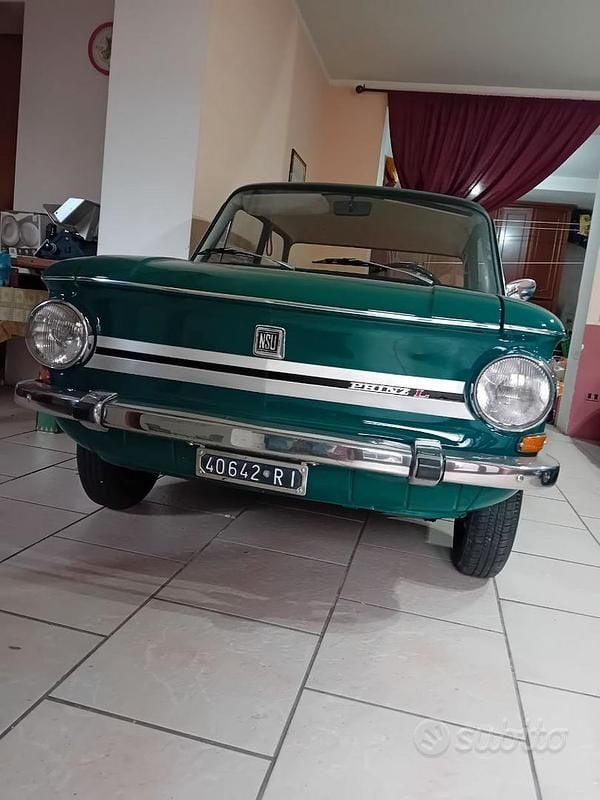 Usata NSU Prinz 1970 Verde Utilitaria