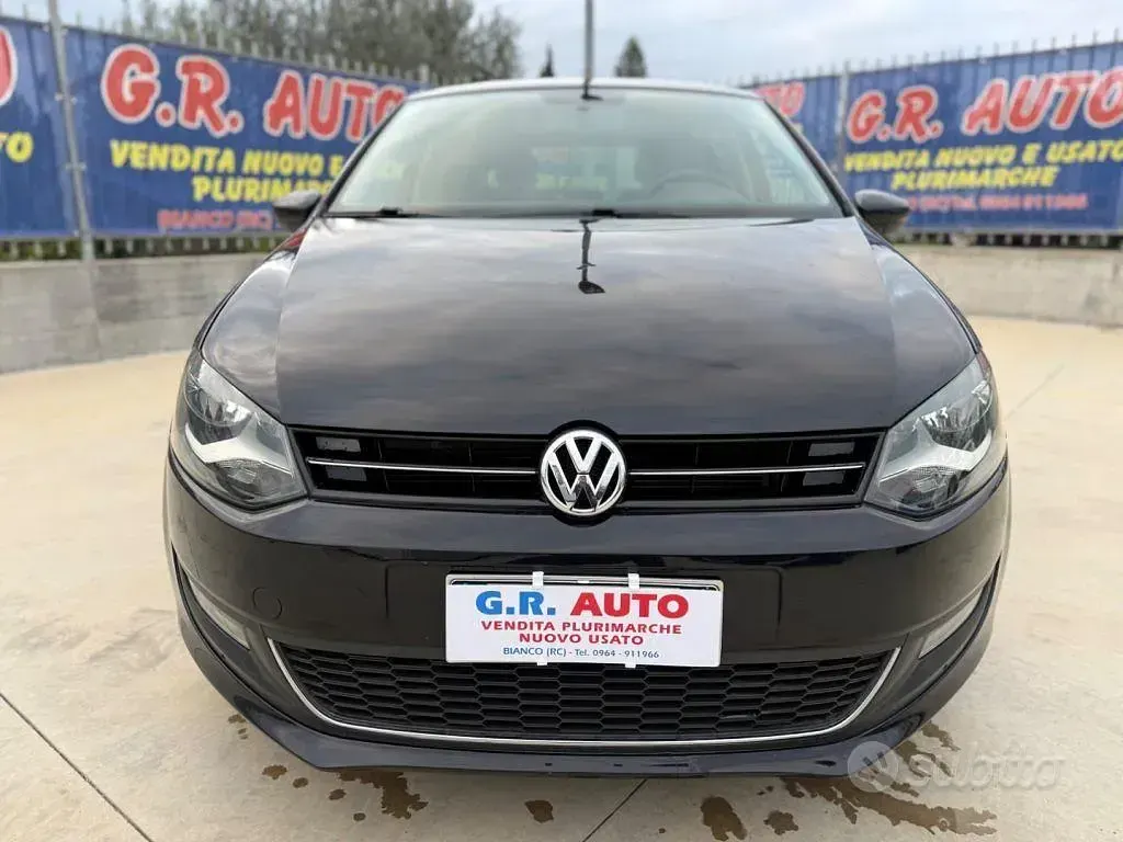Usata VW Polo 90 CV (66 kW) 2012 Nero Utilitaria