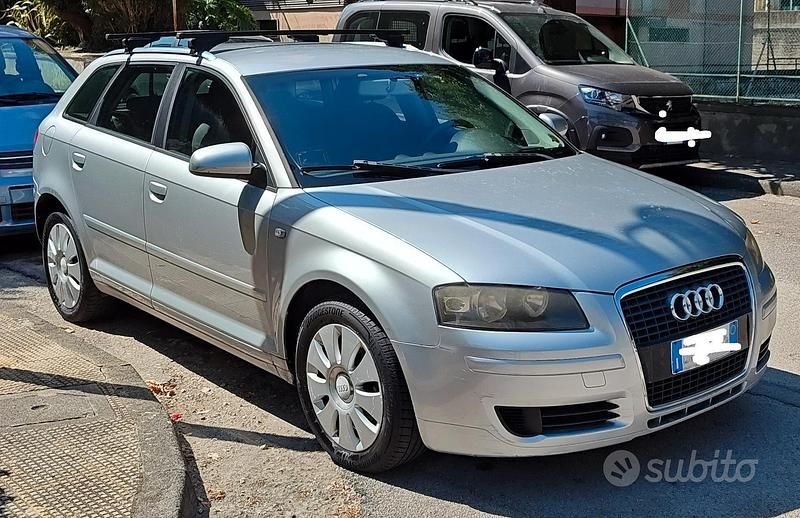 Usata Audi A3 105 CV (77 kW) 2006 Grigio Berlina