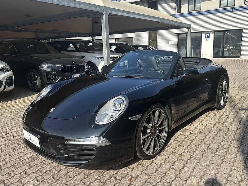 Usata Porsche 911 Carrera Cabriolet 350 CV (257 kW) 2013 Nero Cabrio