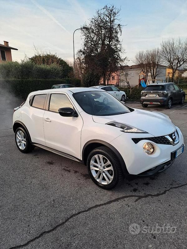 Usata Nissan Juke N-Connecta 116 CV (85 kW) 2017 Bianco SUV