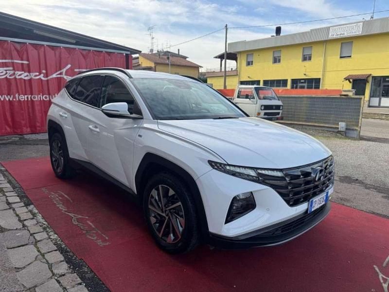 Usata Hyundai Tucson 150 CV (110 kW) 2023 Bianco ghiaccio SUV