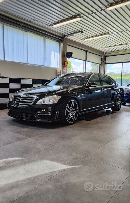 Usata Mercedes S500L AMG 387 CV (284 kW) 2007 Nero Berlina