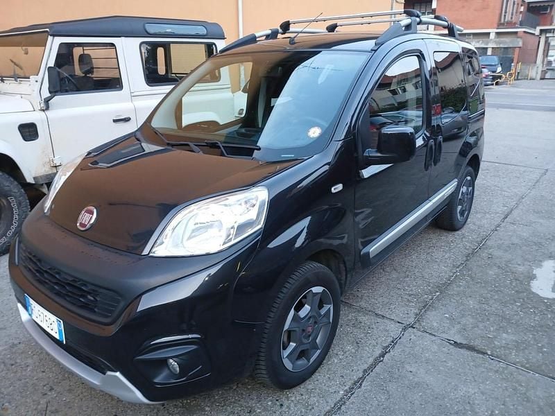 Usata Fiat Qubo Trekking 80 CV (58 kW) 2018 Nero Monovolume