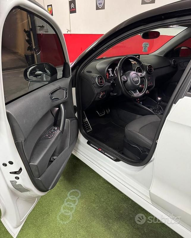 Usata Audi A1 S-Line 90 CV (66 kW) 2017 Bianco Utilitaria