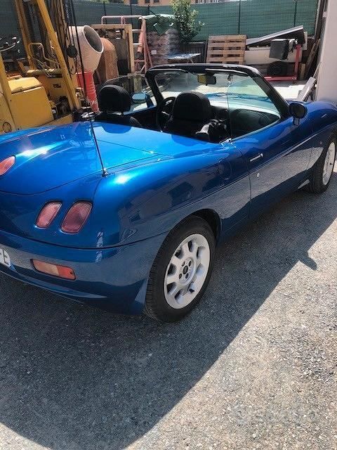 Usata Fiat Barchetta 131 CV (96 kW) 2001 Blu Cabrio