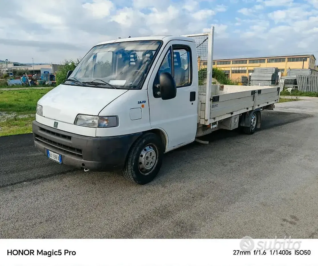 Usata Fiat Ducato 86 CV (63 kW) 2001 Furgone