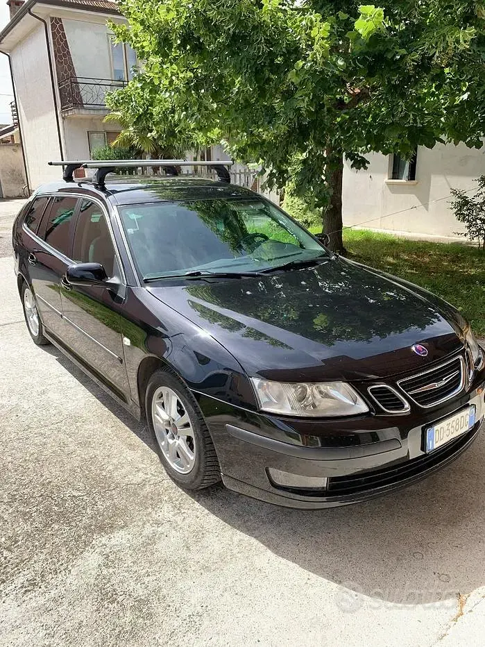 Usata Saab 9-3 150 CV (110 kW) 2006 Nero Station wagon