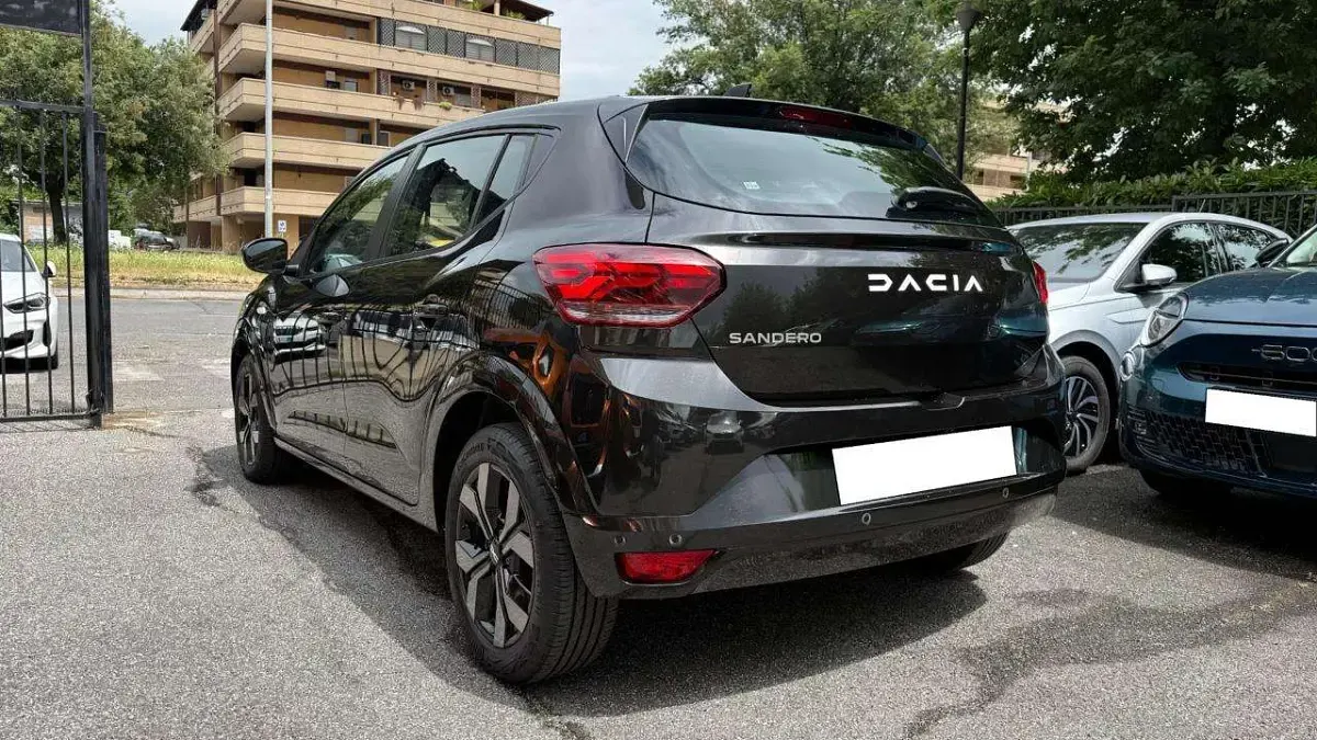 Brugt Dacia Sandero Journey 91 HK (66 kW) 2025 Sort Sedan