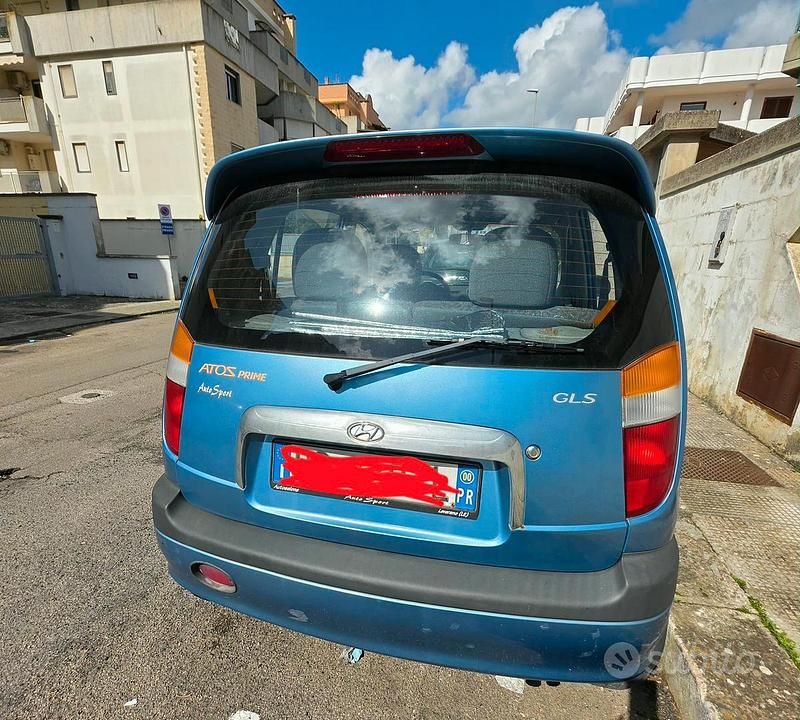 Usata Hyundai Atos 55 CV (40 kW) 2000 Blu Utilitaria