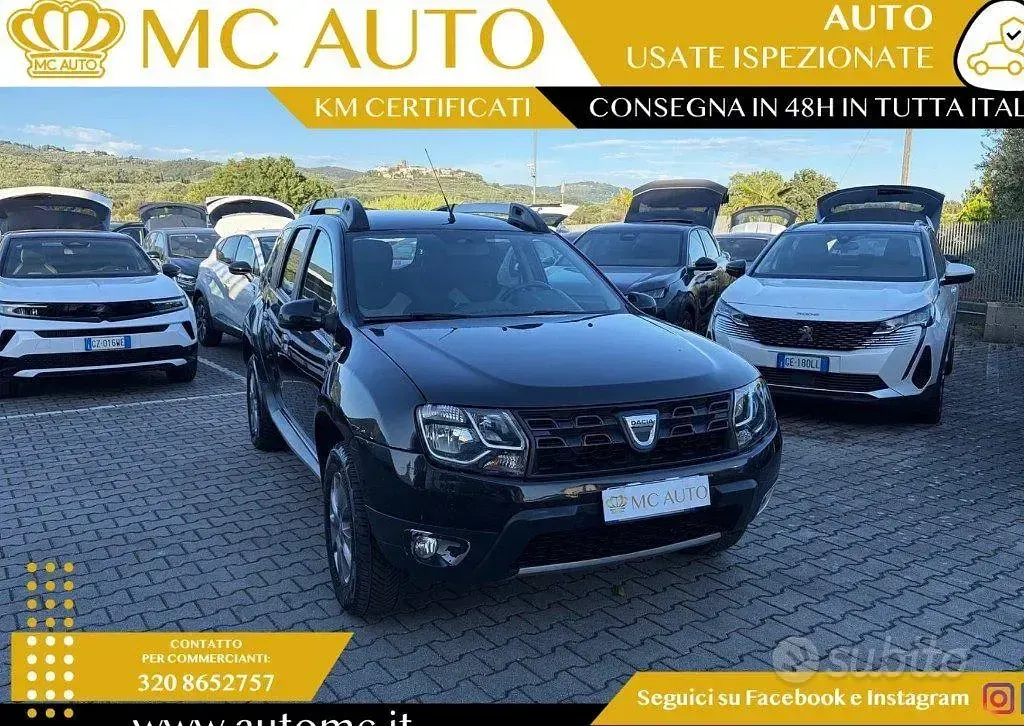 Usata Dacia Duster Ambiance 114 CV (83 kW) 2017 Nero SUV