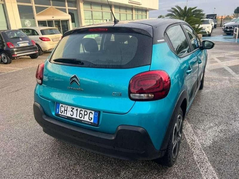 Usata Citroën C3 Feel 102 CV (75 kW) 2021 Blu/azzurro Berlina