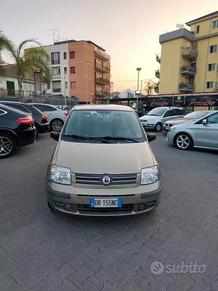 Usata Fiat Panda Emotion 60 CV (44 kW) 2008 Marrone Utilitaria