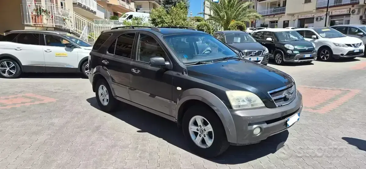 Usata Kia Sorento Active 140 CV (102 kW) 2005 Nero SUV