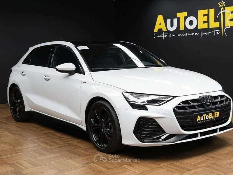Nuova Audi A3 S-Line 150 CV (110 kW) 2025 Bianco Berlina