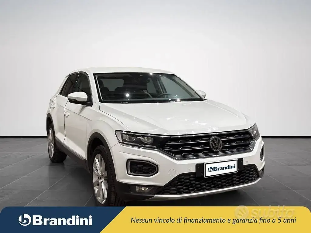 Usata VW T-Roc Advance 150 CV (110 kW) 2019 Bianco SUV