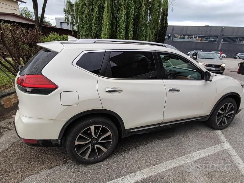 Usata Nissan X-Trail Tekna 177 CV (130 kW) 2018 Bianco SUV