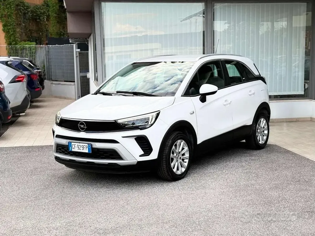 Usata Opel Crossland S 110 CV (80 kW) 2021 Bianco SUV