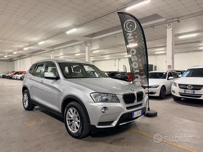 Usata BMW X3 Efficient Dynamics 184 CV (135 kW) 2011 Grigio SUV