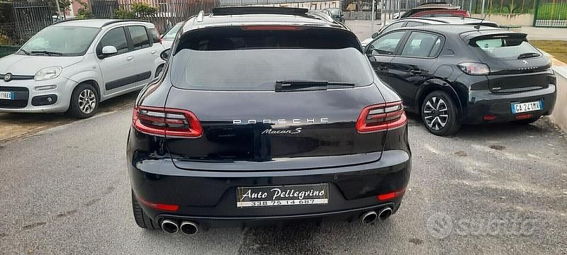 Usata Porsche Macan 250 CV (183 kW) 2014 Nero SUV