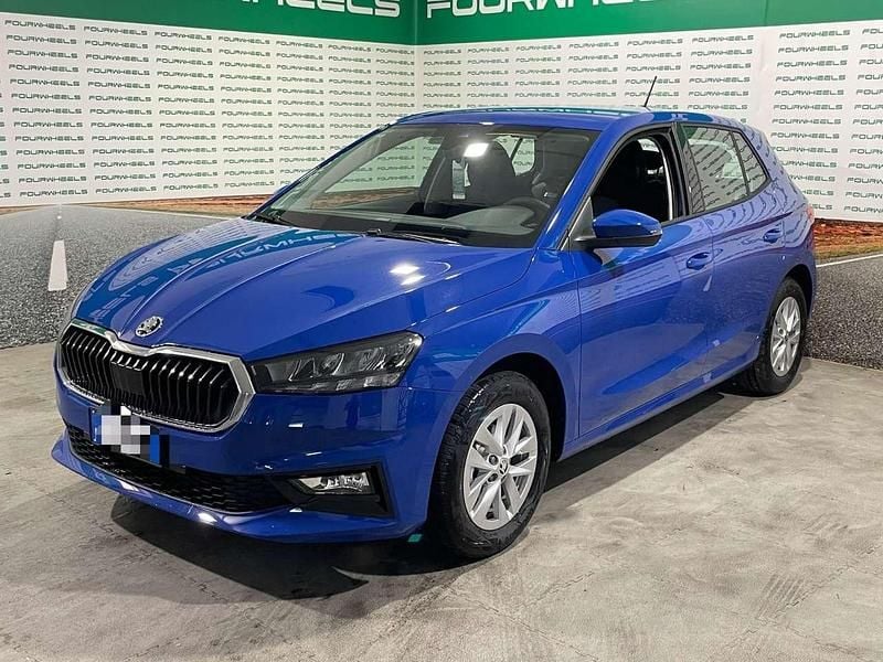 Usata Skoda Fabia Ambition 65 CV (47 kW) 2023 Blu/nera Utilitaria