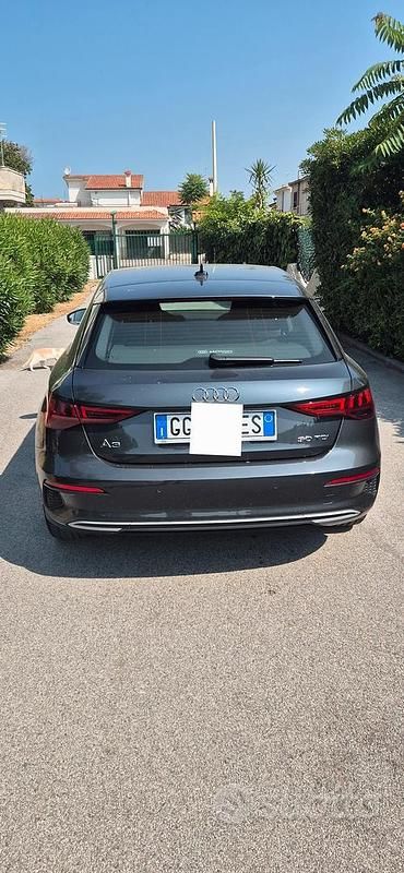 Usata Audi A3 S-Line 2021 Grigio Berlina