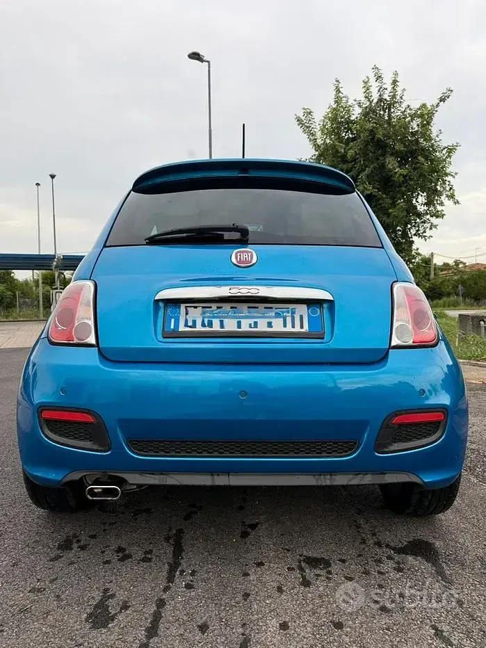 Usata Fiat 500 69 CV (50 kW) 2015 Bluazzurro Berlina