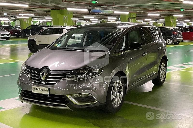 Usata Renault Espace Intens 160 CV (117 kW) 2016 Grigio Monovolume