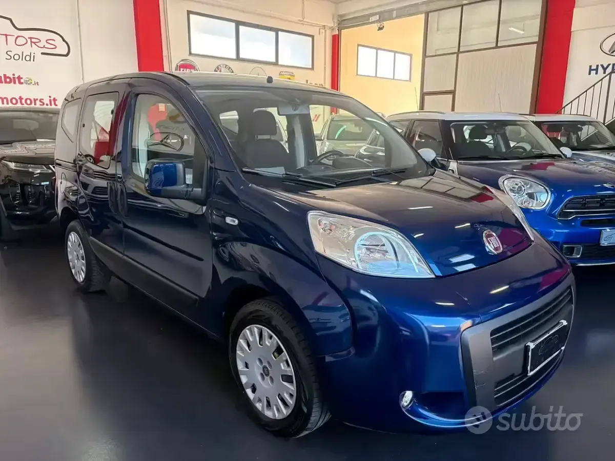 Usata Fiat Qubo Easy 80 CV (58 kW) 2016 Blu Monovolume